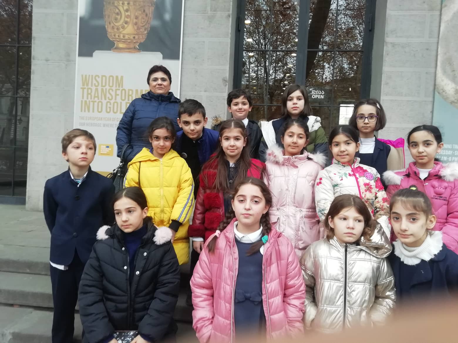 წმიდა თამარ მეფის სახელობის გიმნაზიის წმიდა ბარბარეს სახელობის მე-4 ა კლასი (დამრიგებელი ლია შარიქაძე) საქართველოს ეროვნულ მუზეუმში იმყოფებოდნენ....